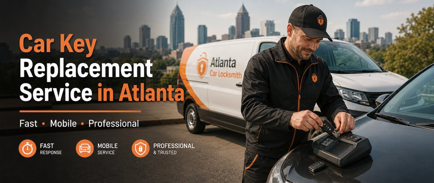 Car key replacement in Atlanta